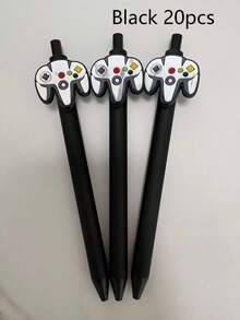 5pcs Creative Ballpoint Pens, Game Controller Sticker, Neutral Pen, Student Gift Pen, School Supplies, Suitable For Students, Adults, Teachers, Creative Gift, Writing Pen, Marker Pen, Medium Tip, Learning Supplies, Back To School Stationery - one-size - View 21