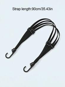 Adjustable Elastic Helmet Strap With Hook, Heavy Duty Nylon Motorcycle Luggage Bungee Cord, Multi-Purpose Stretch Tie Down Rope, Suitable For Motorcycles, Electric Bikes, Bicycles, Used For Securing Helmets, Bags And Cargo - Helmet Strap - View 14