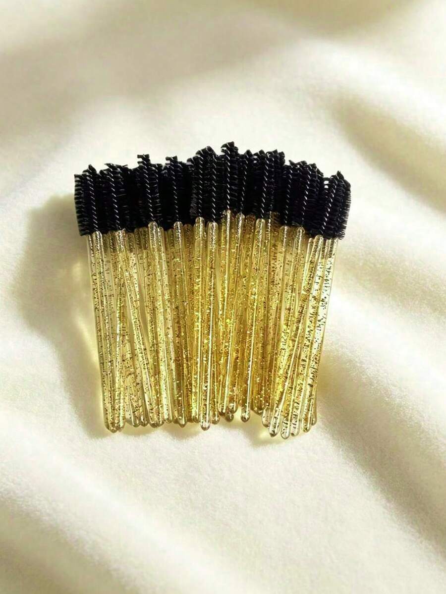 50pcs One-Time Use Eyelash Brush, Spiral Eyebrow Brush, Small Brush ...
