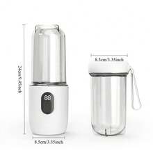 Digital Juicer Smart Home Edition, Quickly Extract Nutritious Fruit And Vegetable Juice, Can Blend Fruits, Vegetables And Cooked Food Chunks, One-Touch Operation With Auto-Stop, Great For Home Beverage Making - Multicolor - View 12