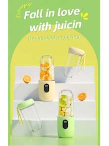 Digital Juicer Smart Home Edition, Quickly Extract Nutritious Fruit And Vegetable Juice, Can Blend Fruits, Vegetables And Cooked Food Chunks, One-Touch Operation With Auto-Stop, Great For Home Beverage Making - Multicolor - View 2