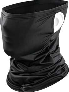 1 buah/2 buah/3 buah Masker Pelindung Wajah Unisex Warna Polos dengan Tali Telinga, Bernapas untuk Aktivitas Luar Ruangan, Memancing, Bersepeda, dan Perjalanan, Penutup Leher Serbaguna - Hitam - View 5