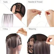 Bald Mannequin Head With Wig Stand Tripod, Female Wig Head Stand For Wig Making And Display, With T-Shaped Large Pin Set - View 10
