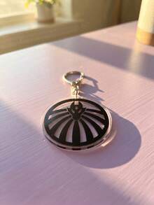 1Pc/9Pcs SCP Foundation & Mysterious Aesthetic Acrylic Keychains, Featuring Classic Band Logos & Mysterious Aesthetic Designs, Fashionable Bag Charms, Suitable For Back To School, Gift For Music And Mystery Fans, Exquisite Collection, All Season - Multicolor - View 6
