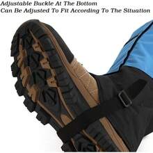 2pcs Lightweight Leg Gaiters, Hiking Leg Wraps, Sand/Mud/Snow Protection Leg Covers, Suitable For Outdoor Sports And Work, Hiking, Skiing, Hunting - Multicolor - View 5