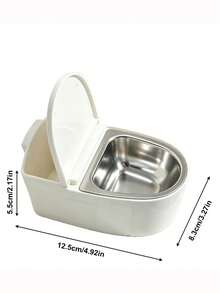 1pc Creative Toilet Shaped Stainless Steel Ashtray With Lid, Wall Mounted Ashtray - Ashtray - View 2
