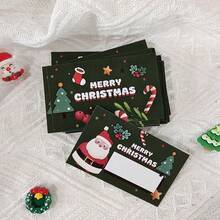 10/20pcs Christmas Scratch-Off Cards, Customizable Handwritten Prize Cards, Romantic Reward Coupons, Party Game Prizes And Raffle Cards, Custom Content Gift Vouchers, Christmas Game Cards - Multicolor - View 8