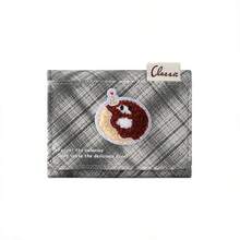 Cartoon French Fries Embroidered Wallet With Multiple Card Slots And Photo Window, Halloween Christmas Holiday Gift - Multicolor - View 11