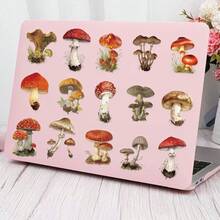 50pcs Vintage Mushroom Creative PET Double Transparent Graffiti Sticker Decoration DIY Phone Case, Account, Computer, Guitar, Water Cup Festival Gift Stickers - 1 Set/50 PCS - View 9