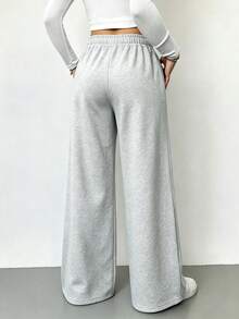 Women Pants - Grey - View 2