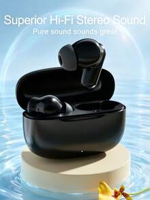 Wireless Bluetooth Earbuds, Low Latency, HiFi Stereo, Touch Control, Wireless Charging Case, Compatible With All Smart Bluetooth Devices-Ideal For Fitness, Travel, Commuting And Daily Use - Multicolor - View 12
