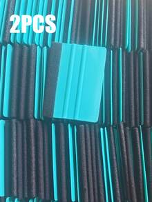 1/2pcs Felt Edge Squeegee Car Window Film Application Tool, Vinyl Film Application Tool Set, Car Window Film Application Tool Kit, Car Straight Edge Squeegee Tool, Suitable For All Vinyl Films, Car Window Film - Multicolor - View 14