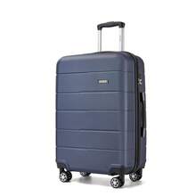Travel Luggage Set 3 Piece Hard Shell Suitcase With Spinner Wheels TSA Lock Cabin Carry On 20 Inch 24 Inch Medium 28 Inch Large ABS+PC Case Navy Blue - Navy Blue - View 11