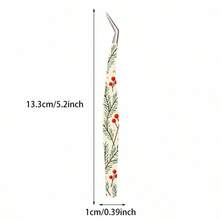2026 NEW Christmas Design Lash Tweezers Volume Tweezers Private Label Strong Hold Smooth Serrated Eyelash Tweezers Strong Hold Precision Tweezers - Multicolor - View 10