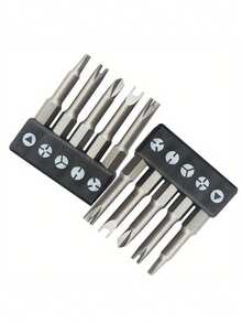 5pcs/Set Odd-Shaped Screwdriver Set, 50mm U-Shaped, Y-Shaped, Triangle, Hexagonal 3-In-1 Screwdriver Bits Tool - A - View 11