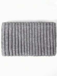 Knitted Winter Warm Fleece Ear Muffs Elastic Headband Crochet Headband - Multicolor - View 9