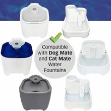 Cat Water Fountain Replacement Filter, Suitable For Cat Mate And Dog Mate Water Fountains - Model - View 3