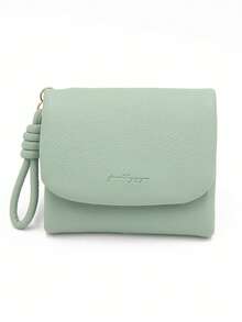 2026 New Women's Short Wallet, Korean-Japanese Style Minimalist Versatile Multi-Card Slot Bank Card Storage Small Pouch, Folding Coin Purse, Party Gift, Daily Birthday New Year Gift, Coin Purse Card Holder - Multicolor - View 12
