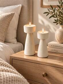 Geometric Shaped Candle Holder, Modern Minimalist Design, Suitable For Home Desktop Decoration - Random Styles - View 2