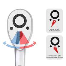 BAOLIAN Quick-Adjustable 72-Tooth 1/4" Drive Telescopic Ratchet Wrench, High Torque, Durable, Reversible, Suitable For Auto Repair, Factory, Construction Site, Mechanical Maintenance And Installation - Telescopic Ratchet Wrench - View 7