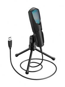 Yanmai Mikrofon Gaming Berkabel Kondensor RGB USB dengan Peredam Kebisingan, Cocok untuk Podcast, Studio Rekaman, Live Streaming, Laptop, Komputer Desktop - View 14