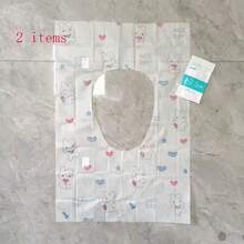 Disposable Double-Layer Thickened Non-Woven Fabric Adhesive Toilet Seat Covers For Travel, Business Trips, Hotels And Inns - Blue - View 9