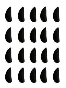 Garlic Shaped Mini Beauty Sponge, Precision Makeup Blender For Concealer Highlight Blending, Wet & Dry Use - Multicolor - View 10
