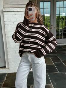 Brown and White