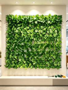 1 Piece Artificial Ivy Leaf Fence, Privacy Screen Roll, Simulated Plant Fence For Balcony, Patio, Garden, Wedding & Party Wall Decoration - 50*300cm - View 2
