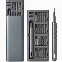 25-In-1 Premium Precision Screwdriver Set, Multi-Function Phone And Tablet Disassembly Repair Tool, Durable Plastic Material, No Charging Function - Equipped With Multiple Screwdriver Bits. (Random Style Shipped) - 25-in-1 - View 1