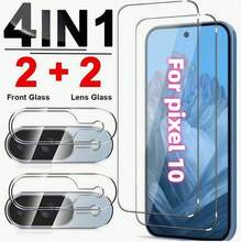 2+2件組 相容 Pixel 11 Pro XL/Pixel 11 Pro/Pixel 10 Pro Fold/10 Pro/10 Pro XL/10A/10/Pixel 9 Pro/Pixel 9 系列手機螢幕保護貼,指紋解鎖鋼化玻璃螢幕保護貼,透明高畫質、防指紋、防刮、無氣泡易安裝 - 無色 - 查看 14