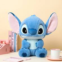 Miniso Disney Stuffed Animal Plush Doll,Comfortable Sleeping Cushion Pillow,Adorable Figure For Sofa And Bedroom Home Display Decoration (1 PC) - Blue - View 7
