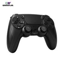 GAMINJA P48 Wireless Controller, Compatible With P4 Slim/P4 Pro/P3/PC Console, With 6-Axis Motion Sensing, Dual Vibration, Built-In Speaker, Motion Gyroscope, Headphone Jack, Touchpad - View 13