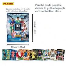 Panini 2026-2027 La Liga Football Star Card Single Pack, Authentic Collectible Cards, Chance For Parallel Cards / Autographed Cards, Football Star Card Blind Pack - Multicolor - View 5
