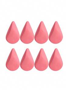 Mini Dual End Fan Shape Beauty Sponge Irregular Makeup Blender Latex-Free Soft Cosmetic Puff For Foundation Cream Makeup Loose Powder - Multicolor - View 15