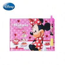 Monogram 1PC Disney Officially Licensed Minnie Autograph Book Set, Mickey Friends Notebook With Pen, Castle Fireworks Theme, Stationery Gift For Fans - Multicolor - View 3