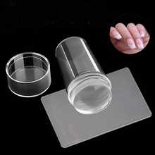 Square Nail Art Stamping Head, Transparent Acrylic Shell, Silicone Printing Surface With Moderate Softness, Clean Full Transfer Of Large Patterns Without Distortion, Square Head For Easy Alignment On Nails, Includes Transparent Scraper For Easy Glue Application And Removal, Complete Set With Steel Plate, Scraper, And Stamping Head, Square Handle For Comfortable Grip, Detachable Head For Easy Replacement, Press Steel Plate Onto Nails For Quick Image Transfer In Seconds, Much Easier Than Hand Painting, Beginner Tool For DIY Nail Art, Essential First Purchase For New Users - Multicolor - View 11