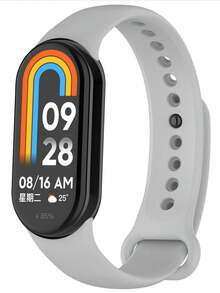 Compatible With Xiaomi Miband 8/9/10/11 Silicone Split Official Style 9 Waterproof Breathable Smart Band Strap - Mi Band 8/9/10 - View 14