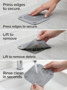 30PCS Silicone Hair Filter And Drain Plug For Bathtub And Shower - Prevents Clogs And Odors - Multicolor - View 7