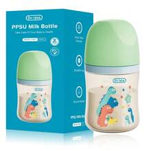 Baby Bottle Nipple Cup 160ml/240ml Cartoon Baby Water Bottle Cup - Multicolor - View 12