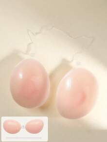 2-In-1 Transparent Shoulder Strap Push-Up Silicone Adhesive Bra, Suitable For Backless Tops, Spaghetti Strap Dresses And Wedding Dresses, Summer Push-Up Support, Lightweight And Breathable - Multicolor - View 24