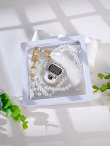 Floating Gift Box Pearl Tasbih With Digital Electronic Dhikr Counter Prayer Beads, For Gifting, Daily Timing And More - Multicolor - View 4