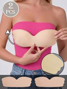 1pc Reusable Adhesive Push-Up Bra, Seamless Anti-Slip, Suitable For Multiple Occasions - A - View 8