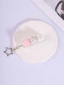 1pc Creative Memo Keychain, Y2K Bag Charm, Bag Keychain, Bag Accessory, Women's Accessory, Birthday Gift For Friends - Multicolor - View 10