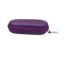 1pc Eva Hard Shell Glasses Case - Scratch-Resistant Eyewear Storage Box, Holds 2 Pairs Of Glasses, Zippered Portable Organizer Bag - Protective Case - Perfect Gift For Women, Travel Essential, Organization & Storage - View 16