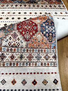 Digitally Printed Non-Slip Washable Runner And Area Rug, Suitable For Living Room, Bedroom, Outdoor, Kitchen Carpet | Modern, Scandinavian, Bohemian And Classic Styles | 100% Polyester - Multicolor - View 6