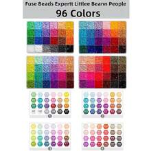 52,000pcs 2.6mm High Quality Fuse Beads Handmade Set, 96 Colors Large Capacity Fuse Beads, Creative Handmade Supplies, DIY Handmade Crafts, Suitable For Creative Art Projects, Ideal Choice For Art And Craft Supplies, (Accessories Color Randomly Shipped) - Multicolor - View 3