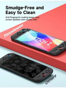 XINHONGYU Screen Protector For New Switch 2 (2025) 7.9 Inch, Anti-Scratch, Bubble-Free, Transparent High-Definition Tempered Glass Film, 9H Hardness, Ultra-Thin 0.33mm, Compatible With Switch 2|2025, 7.9 Inch, Anti-Scratch, Bubble-Free, Transparent, High-Definition - View 7