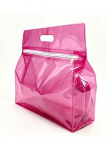 1pc EVA Swim Bag: 1pc Dry/Wet Separation Storage Bag, Suitable For Beach Or Pool Travel, Swimsuit Storage Bag, Zipper Closure, Lightweight And Portable, Perfect For Swimsuits, Towels And Travel Essentials, Ideal For Beach, Pool, Gym, Vacation - Multicolor - View 17