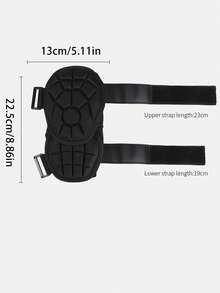 1pc Youth Baseball Elbow Guard, Unisex Cycling & Dancing Elbow Support, Adjustable Elastic Strap Protective Gear - Black - View 6